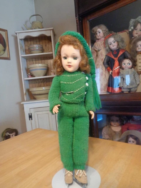 Vintage 14" Hard Plastic Mary Hoyer Doll~LOOSE~