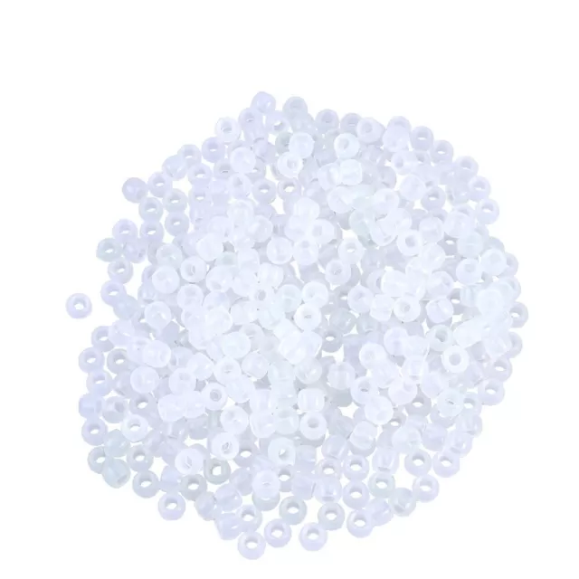 250Pcs UV Color Changing Plastic Beads - Glow in The Dark for Jewelry Making
