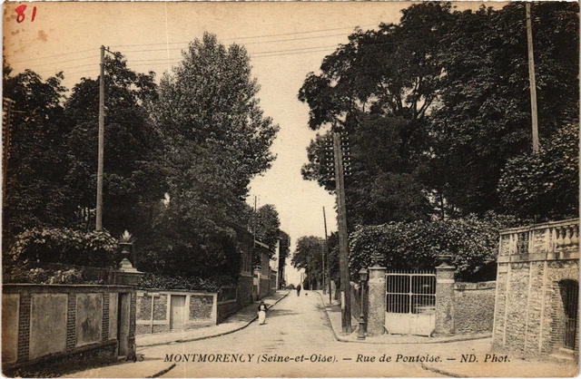 CPA Montmorency Rue de Pontoise FRANCE (1330853)