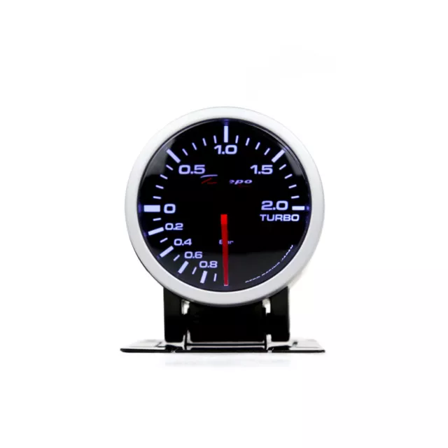 Depo Racing 52Mm Universal Boost Pressure Gauge -1Bar-2Bar Car