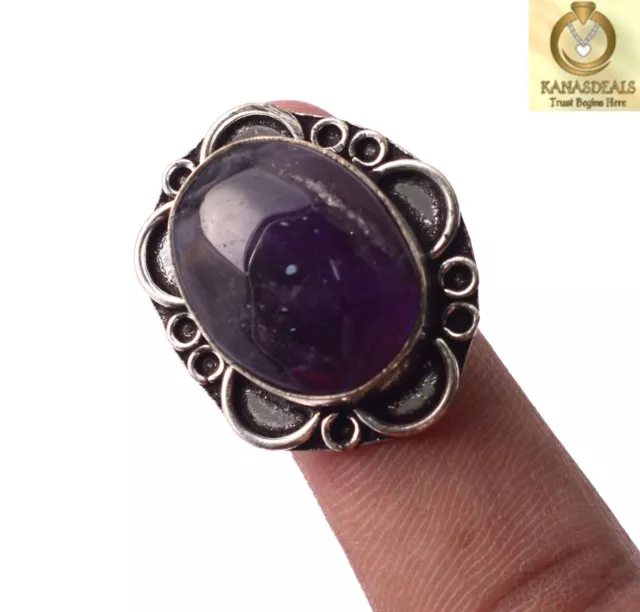 Amethyst Plated Ring Marvelous Jewellery 7 GM Value-Priced @1.99-71386