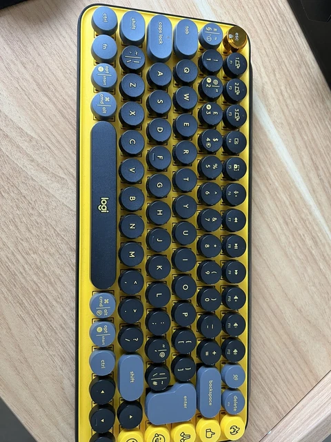 LOGITECH POP KEYS Wireless Mechanical Keyboard. Customizable Emoji Keys ...