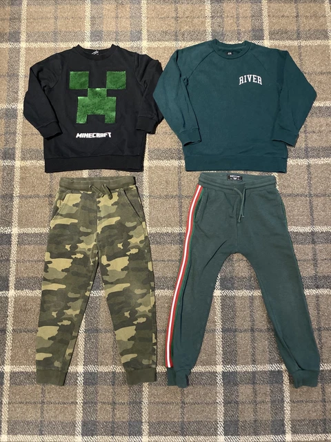 Boys Winter Outfits Bundle 6-7 Yrs Joggers Jumpers Next River Island M&S