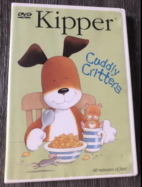 Kipper The Dog Cuddly Critters DVD 2003 Tiger, Pig, Kids TV Show Animals Pets