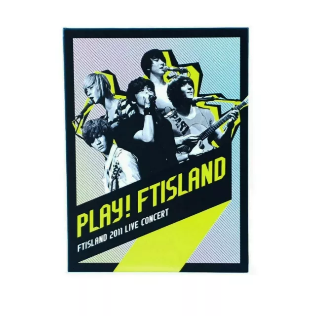 FTISLAND Play FTISLAND 2011 Live Concert First Edition 2 DVDs Tracking Number