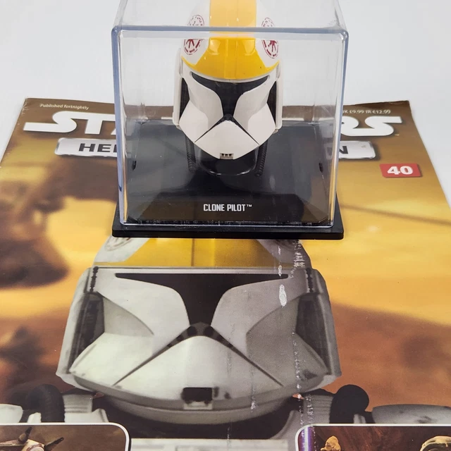 DEAGOSTINI STAR WARS Helmet Collection Clone Pilot Issue 40 with