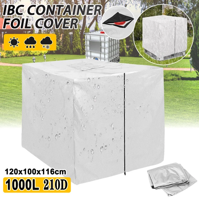 HEAVY DUTY WATER Tank Hood Cover 1000L IBC Container Protective Cover