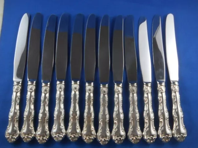 Birks Regency Plate Louis de France Flatware set for 12 w/ Chest 2