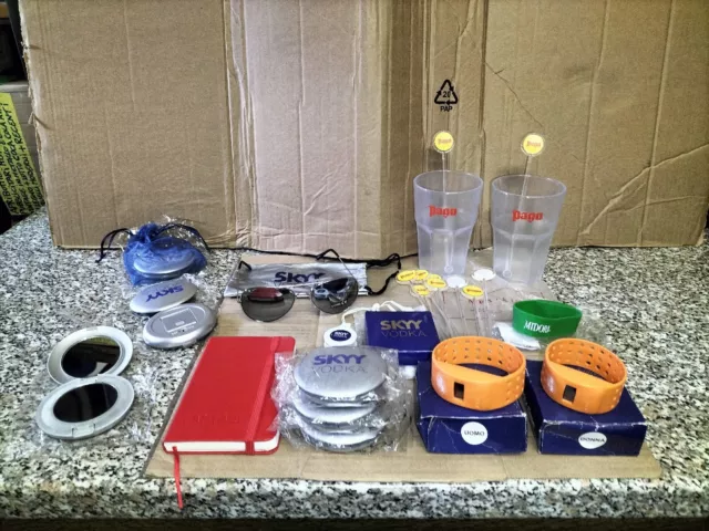 Lotto Misto Gadget E Accessori Pubblicitari Skyy Vodka - Campari - Aperol Spritz
