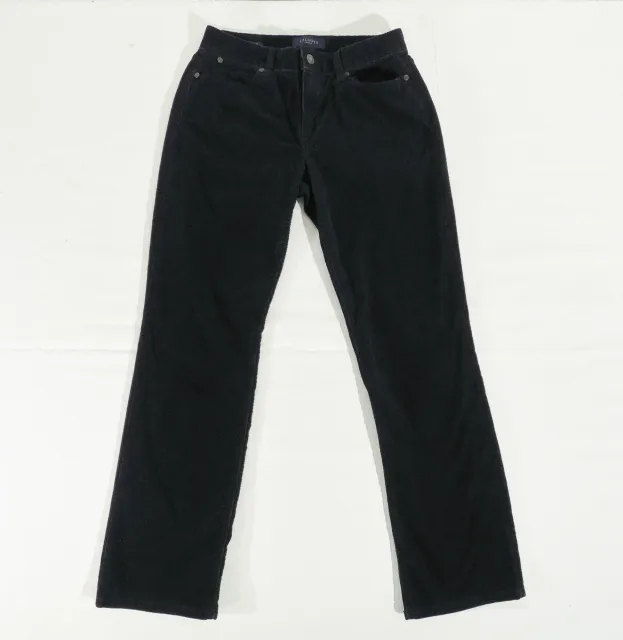 TALBOTS Petite Womens 6P (Actual 28.5 x 29) Heritage Corduroy Jeans Pants Black