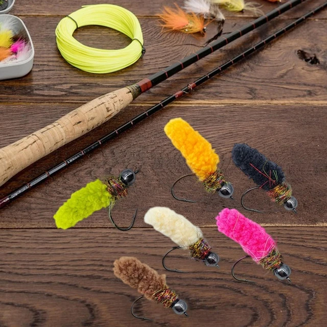 Lot De Mouches Pour Pêche à La Mouche – Vintage – Avec Étui