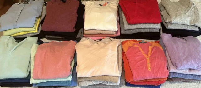 Huge 60 Piece Cashmere Cutter Damaged Sweater Lot 3