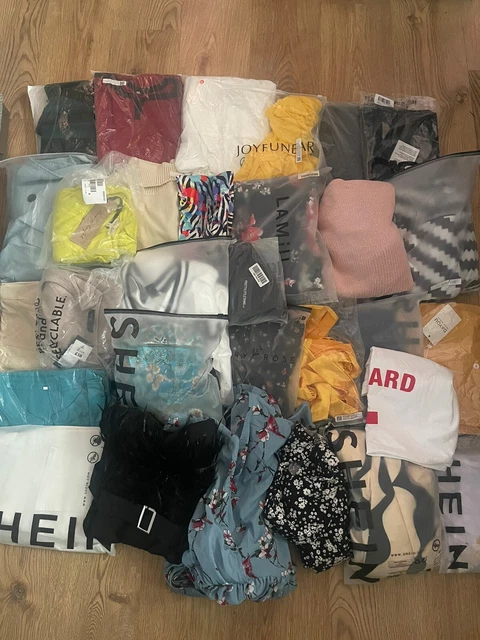 Job Lot Of New Clothing 30 Items ASOS PLT Phase eight New look Emery Rose Shein Job Lot Of New Clothing 30 Items ASOS PLT Phase eight New look Emery Rose Shein