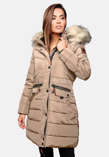 Chaqueta de invierno para mujer Navahoo Paula abrigo parka chaqueta de invierno forrada de calor B383 2