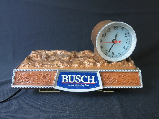 Busch Beer clock. 1981
