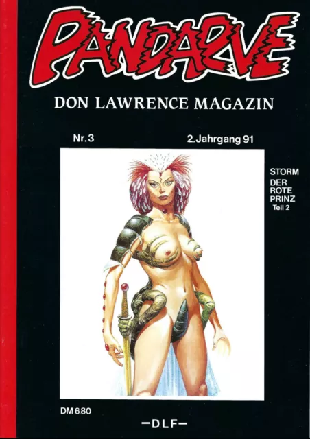 PANDARVE #3 DON LAWRENCE MAGAZIN deutsch TRIGAN, STORM, VIRGINIA, CATHY + TOP +