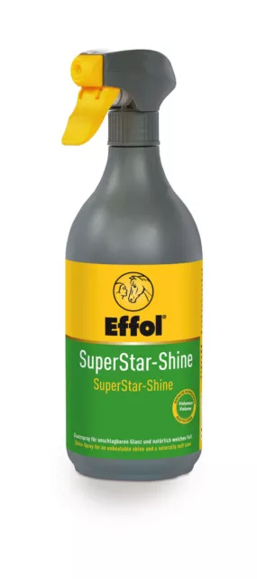 Effol Superstar Shine Easy Grooming Liquid Spray For Mane Tail & Coat All sizes