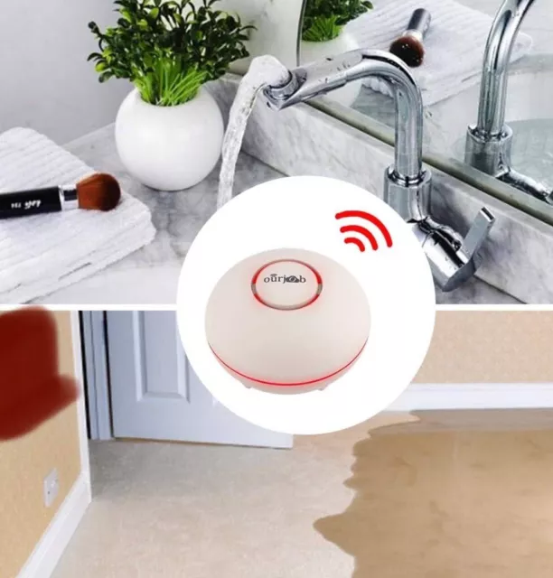 Water Leak Sensor Wee Stain Detector Leak Sensor Flood Level Overflow Detector