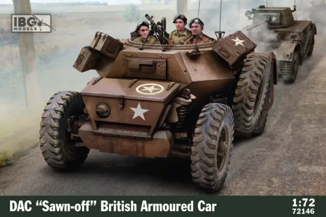 IBG Models 72146 1:72 Daimler 'Sawn-off' British Armoured Car