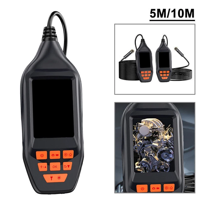3Inch LCD Video Inspection Camera HD 1080P Dual Lens Endoscope Camera W/8LED