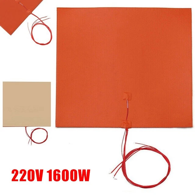 Chauffage Coussinet Imprimante Tapis Haute Performance Silicone Outil 1600W