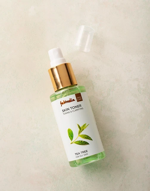 Fabindia Tea Tree Piel Tónico 100ML Cara Cuerpo Neem Cúrcuma Surtido Oils Care