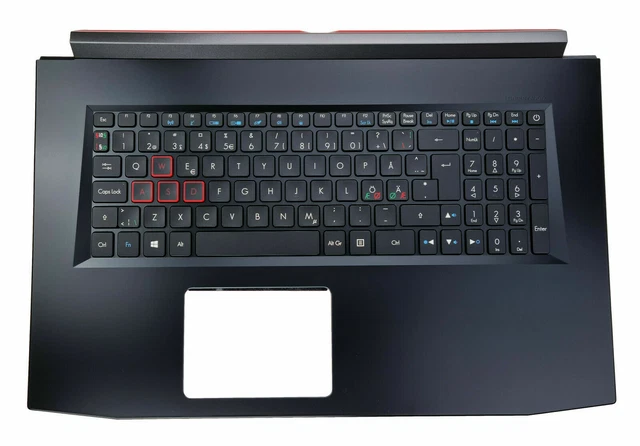 Clavier Acer Predator Helios 300 PH317-51 Complet Neuf - Repose-poignée Inclus - QWERTY