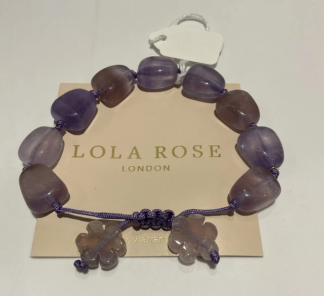 Lola rose on sale amethyst bracelet