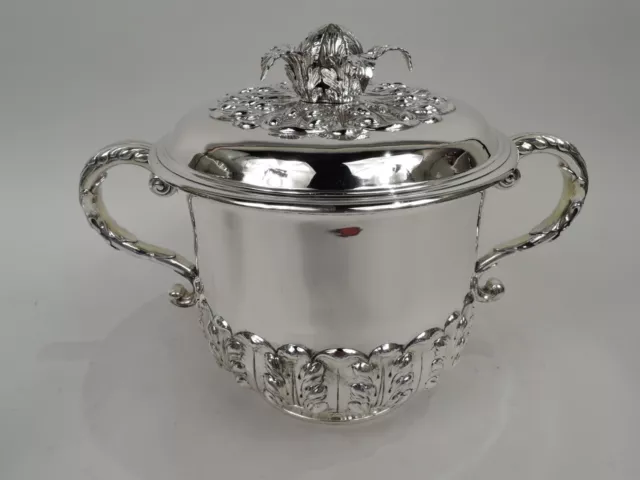 Edwardian Trophy Cup Antique Classical Urn English Sterling Silver Comyns 1908