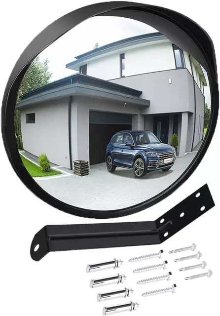 12 In Garage Traffic Driveway Park Assistant Convex Outdoor Security Mirror Adju