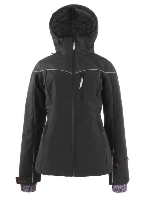 Brunotti Damen Skijacke Snowboardjacke Supernova Women Snowjacket schwarz