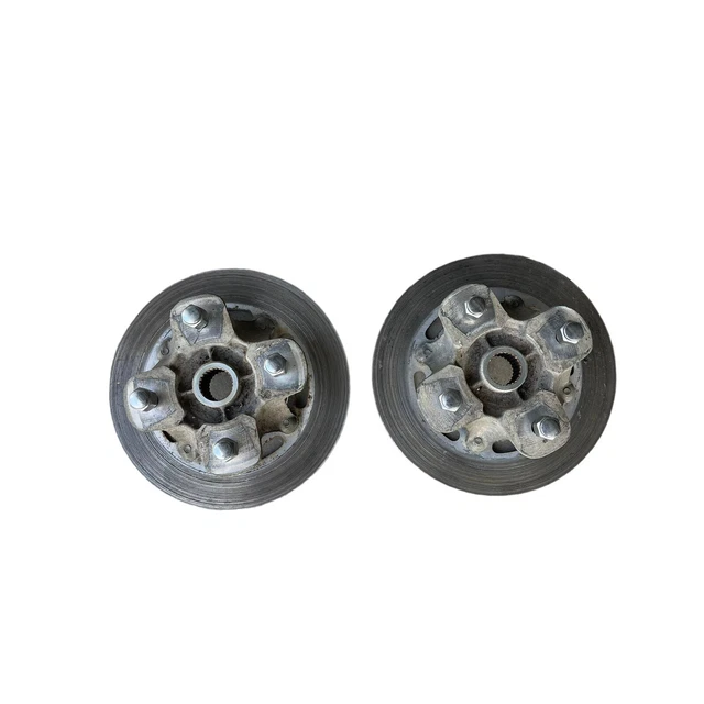 Yamaha Grizzly 660 4x4 Fromt Wheel Hubs Brake Discs 03-08
