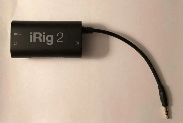 IK Multimedia iRig 2 Guitar Interface for iOS and Mac IK Multimedia iRig 2 Guitar Interface for iOS and Mac