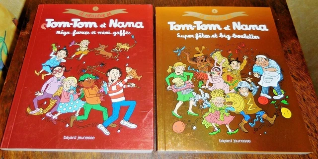 LOT 2 LIVRES Jeunesse BD Le meilleur de TOM TOM et NANA Bayard Poche T