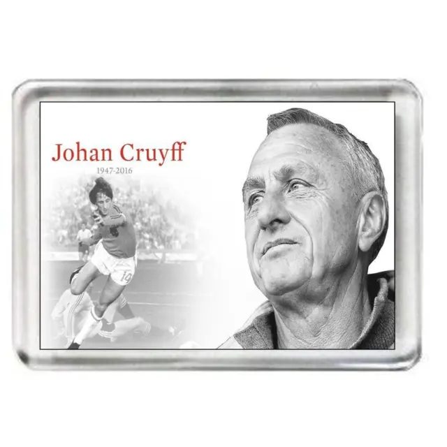 Johan Cruyff. Football Legends Fridge Magnet. 10 Images available.