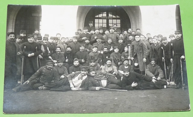 Carte Postale Ancienne - Photo De Poilus - WW1 - CPA