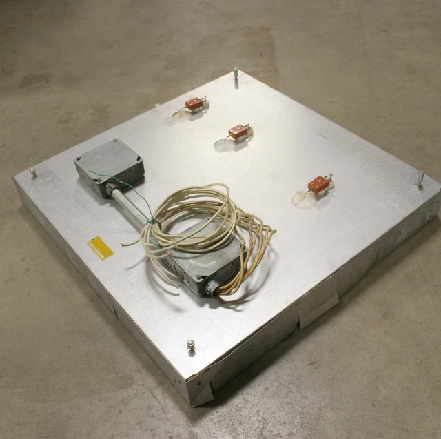 14400 Watt Heater Element, 2' x 2' Surface Area, 480 Volts, 3x Thermocouples