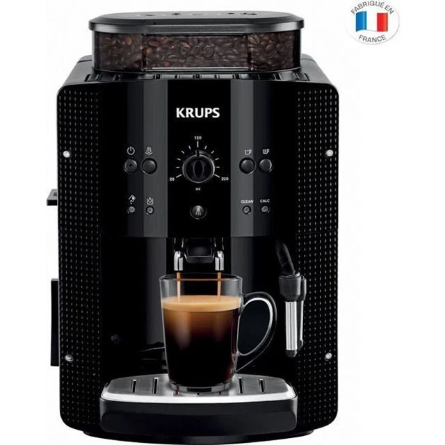 KRUPS YY8125FD Machine a café grain, Broyeur café grain, Cafetiere expresso, Ca