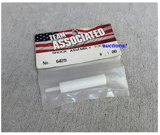 Vintage RC Car Buggy Team Associated Shock Assembly Tool Plastic (1x) 6429 NIB
