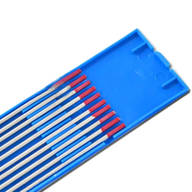 High Conductivity 10pcs Tungsten Electrodes Thoriated Tig Rods 150*13 2mm