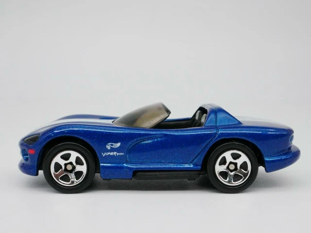 1992 Dodge Viper Rt/10 Blau Selten Im Massstab 1:64 Druckguss Sammler Modellauto 5