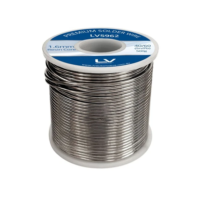 LV Resin Core Solder 40/60 or 50/50 or 60/40 Tin & Lead 500g reel