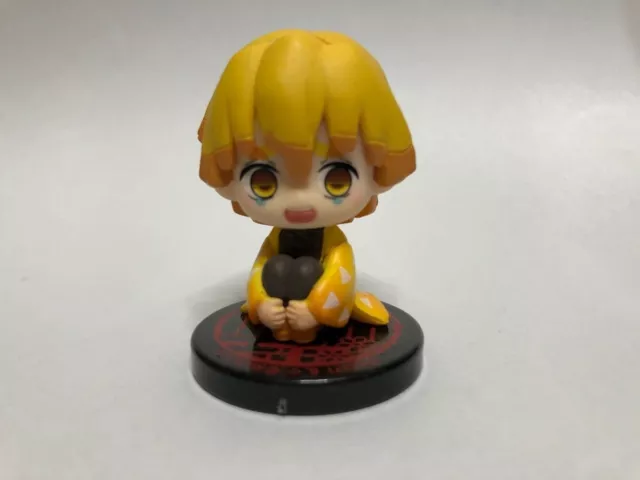 Demon Slayer Kimetsu no Yaiba Zenitsu Agatsuma Mini Figure Charm Suwarasetai