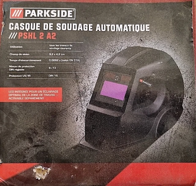 Casque Soudage Automatique GYS TRUE COLOR - Masque Soudure Techno 9/13