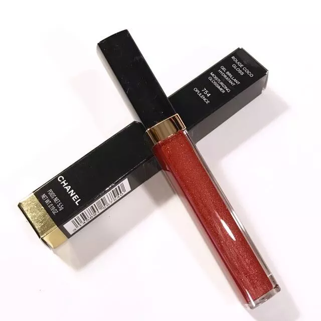 Chanel Rouge Coco Gloss Moisturizing Glossimer - # 772 Epique 0.19 oz Lip  Gloss 