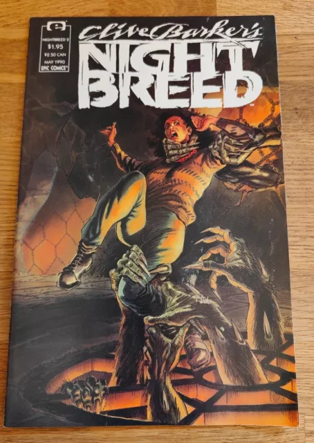 COMIC - Clive Barker's Nightbreed Issue #2 1990 Epic Comics VG Horror