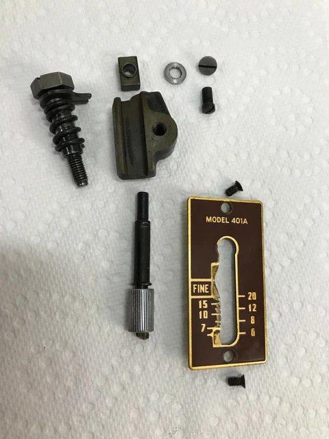 Vintage Singer 401A Sewing Machine Reverse Lever Arm Assembly Parts