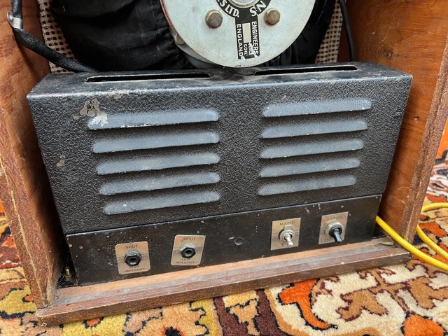 Vintage 1950er (1952) RSA Selmer Truvoice Modell 15 Ventil 1x12 Combo Verstärker S&R 8