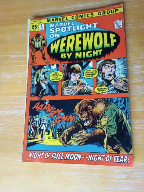 Marvel Spotlight 2 (1972) Werewolf by Night