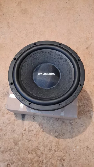 Subwoofer ohne Gehäuse Gladen rs 10 25cm 250W Nennleistung